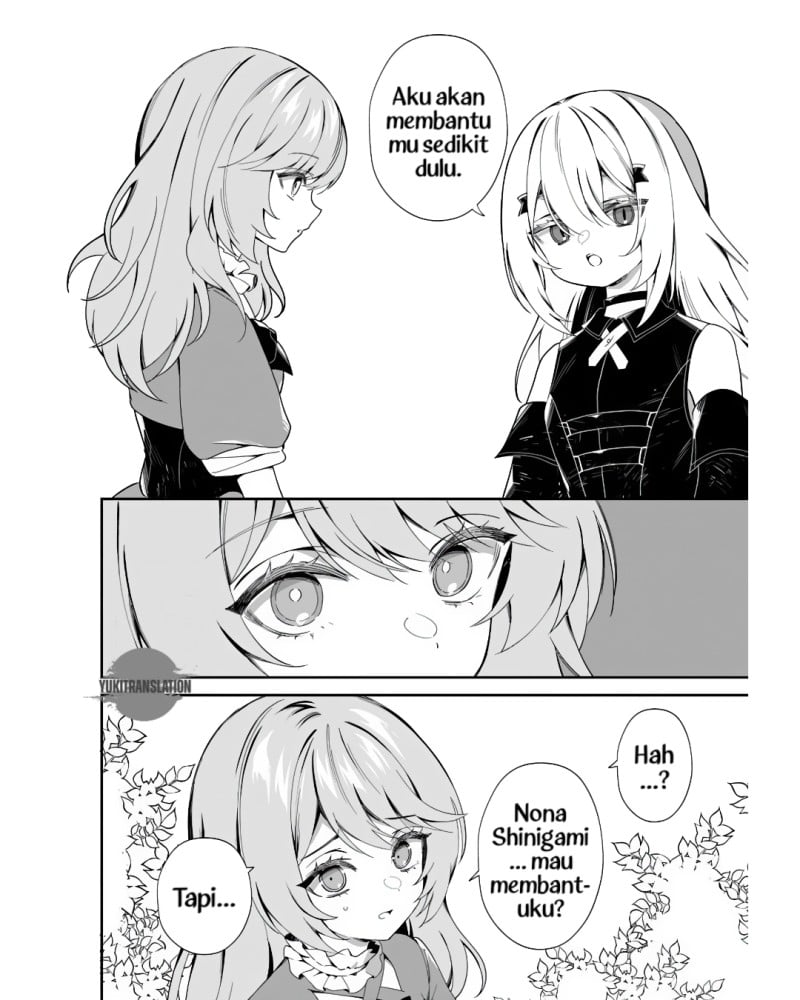 Baca Shinigami Shoujo wa Kage kara Oshi o Nagametai: Akuyaku ni TS Tensei Shita kedo, Kossori Gensaku Chara o Kansatsu Shi ni Ikimasu! - Chapter 2 halaman 27
