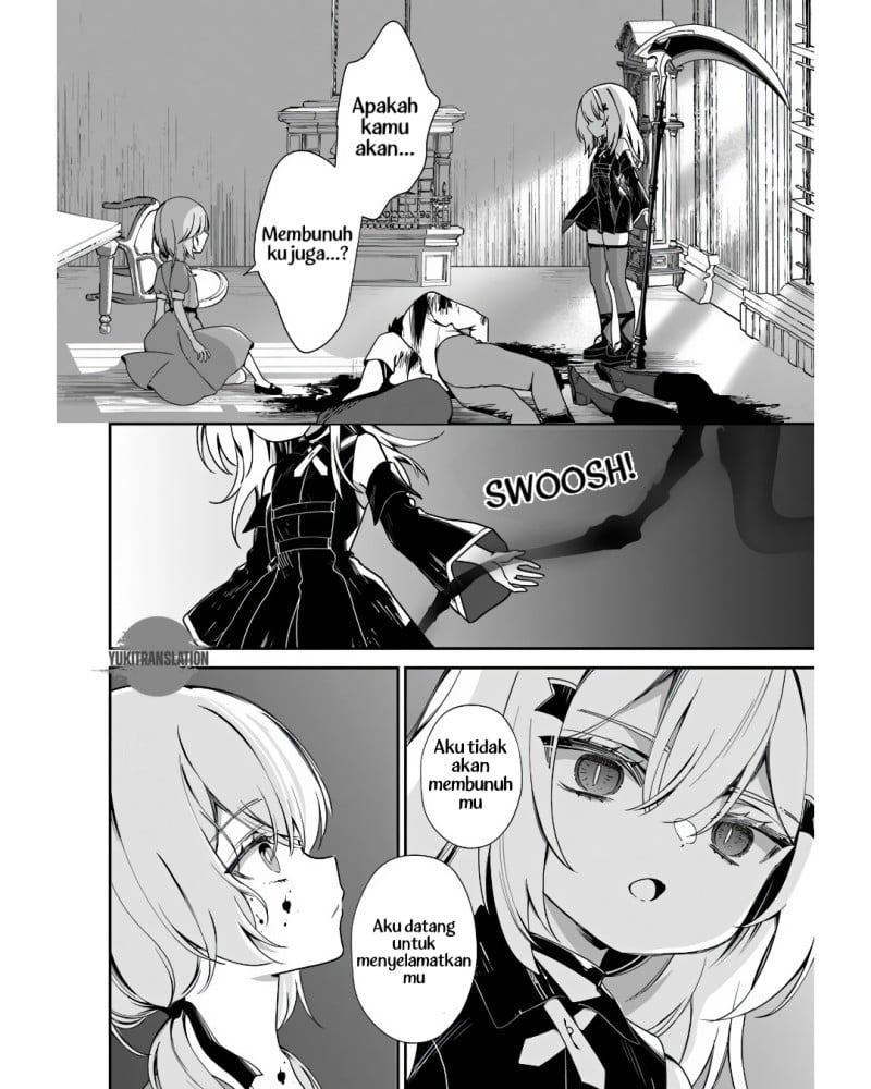 Baca Shinigami Shoujo wa Kage kara Oshi o Nagametai: Akuyaku ni TS Tensei Shita kedo, Kossori Gensaku Chara o Kansatsu Shi ni Ikimasu! - Chapter 2 halaman 9