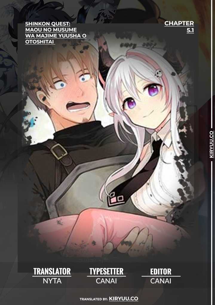 Baca Shinkon Quest - Maou no Musume wa Majime Yuusha wo Otoshitai - Chapter 5 halaman 1