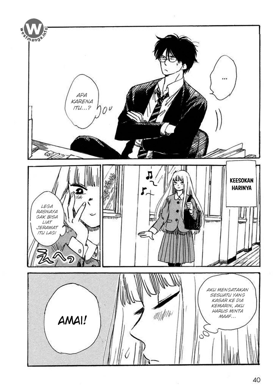 Baca Shiota-sensei to Amai-chan - Chapter 2 halaman 18