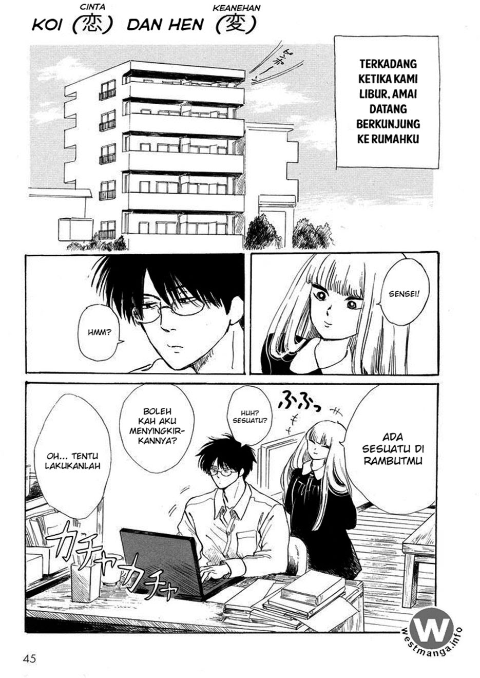 Baca Shiota-sensei to Amai-chan - Chapter 3 halaman 2