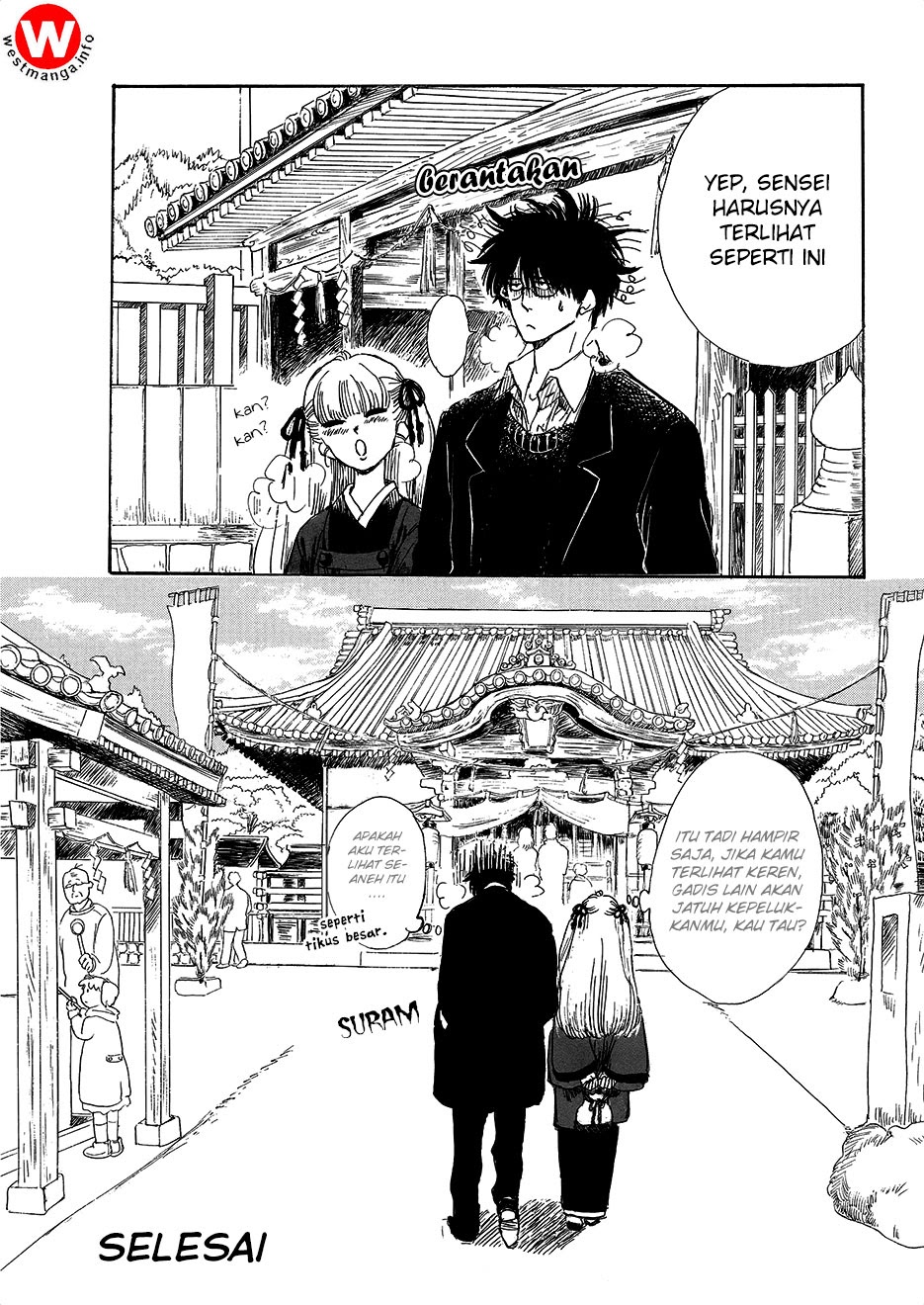Baca Shiota-sensei to Amai-chan - Chapter 8 halaman 14