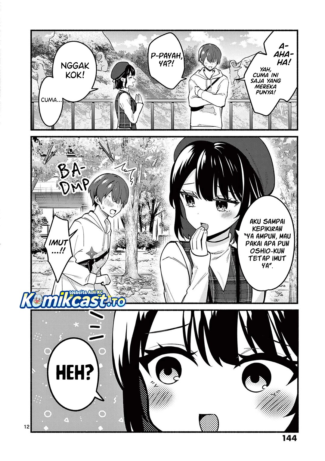Shiotaiou no Sato-san ga Ore ni dake Amai Chapter 75 - Page 13