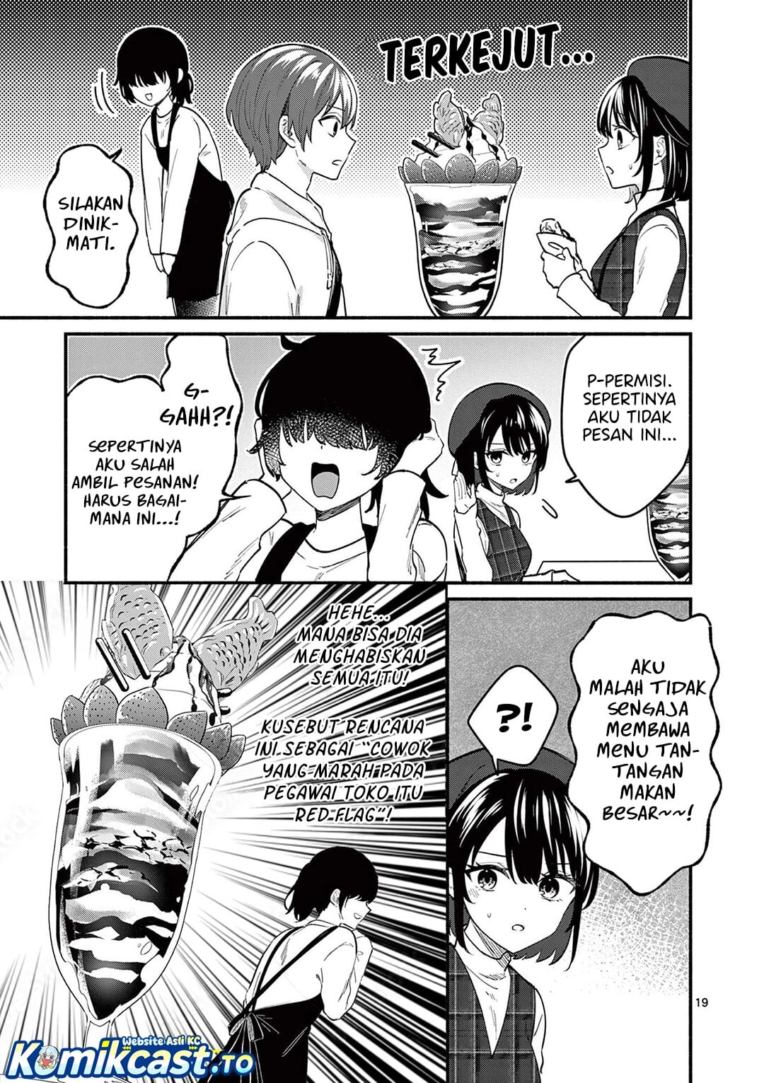 Baca Shiotaiou no Sato-san ga Ore ni dake Amai - Chapter 76 halaman 20