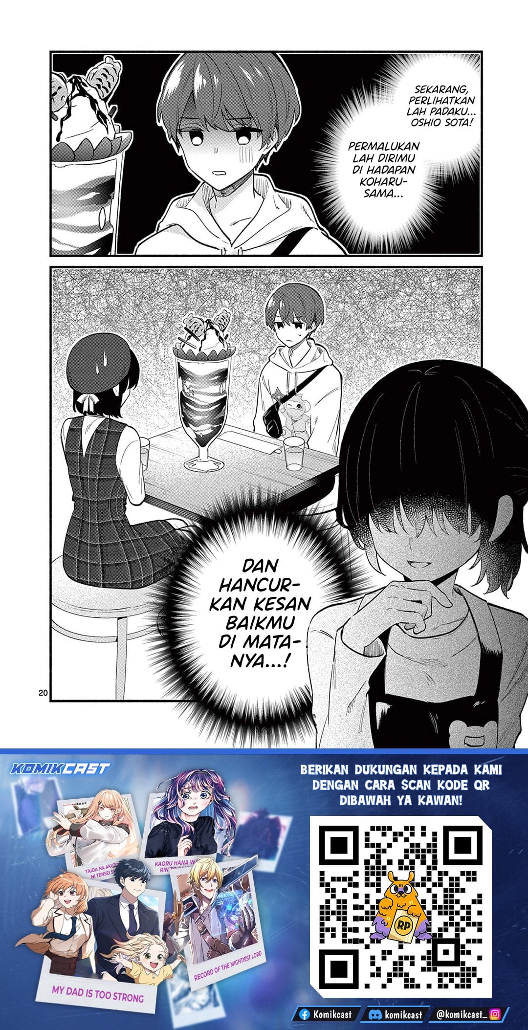 Baca Shiotaiou no Sato-san ga Ore ni dake Amai - Chapter 76 halaman 21