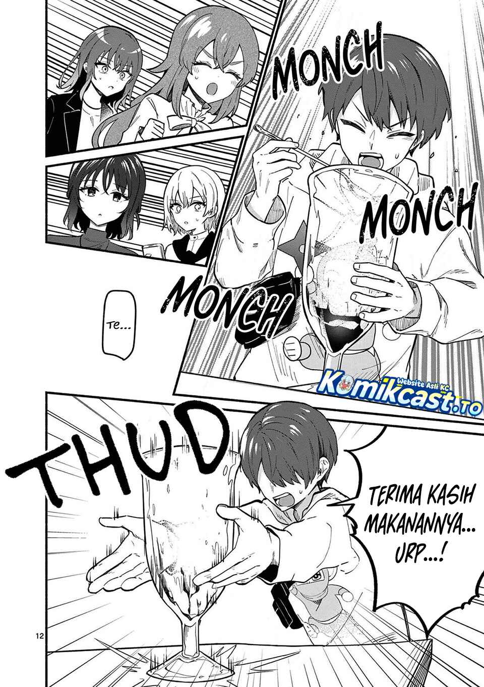 Shiotaiou no Sato-san ga Ore ni dake Amai chapter 77 halaman 13