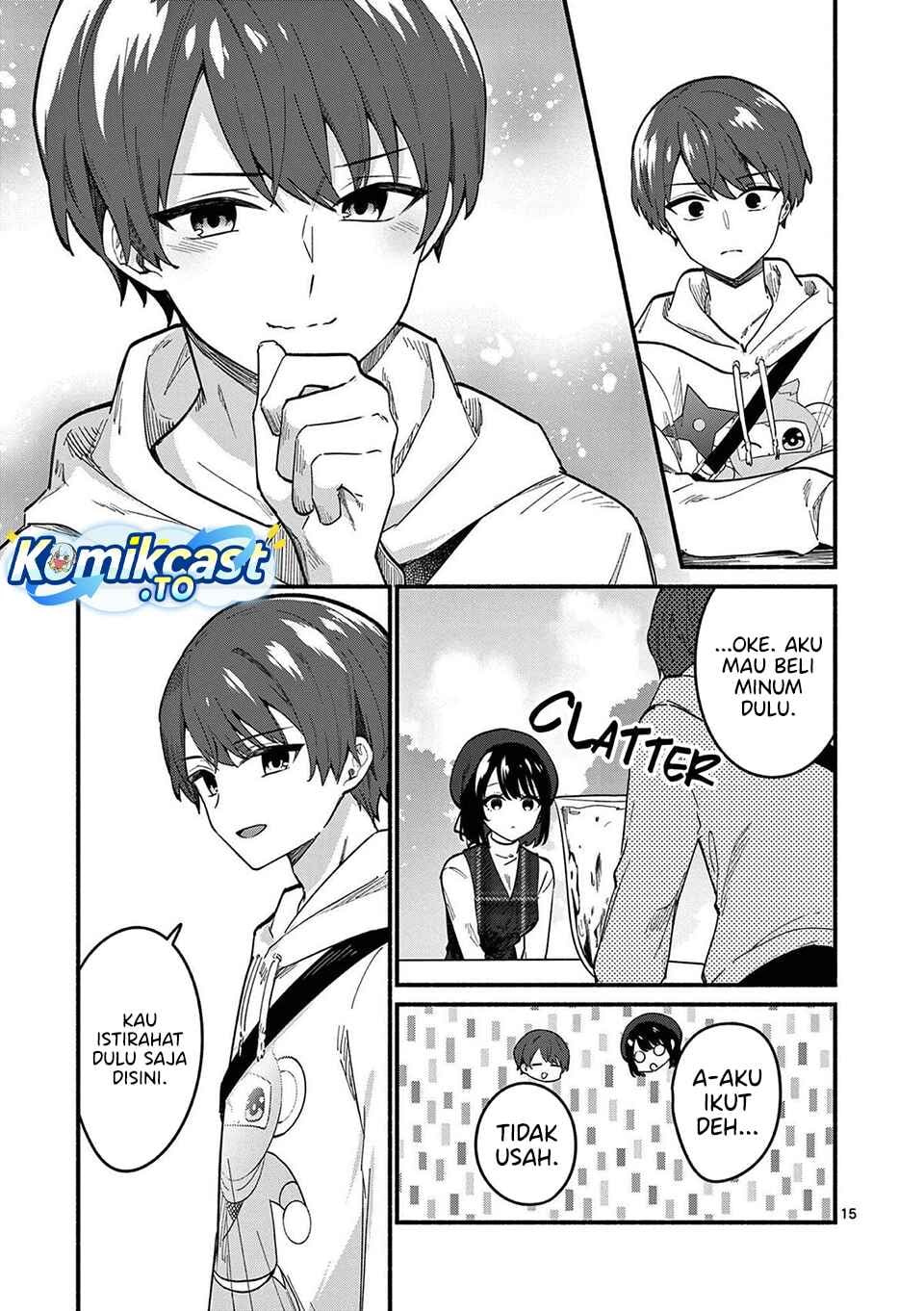 Shiotaiou no Sato-san ga Ore ni dake Amai chapter 77 halaman 16
