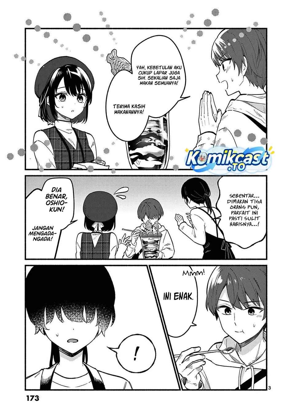 Shiotaiou no Sato-san ga Ore ni dake Amai chapter 77 halaman 4