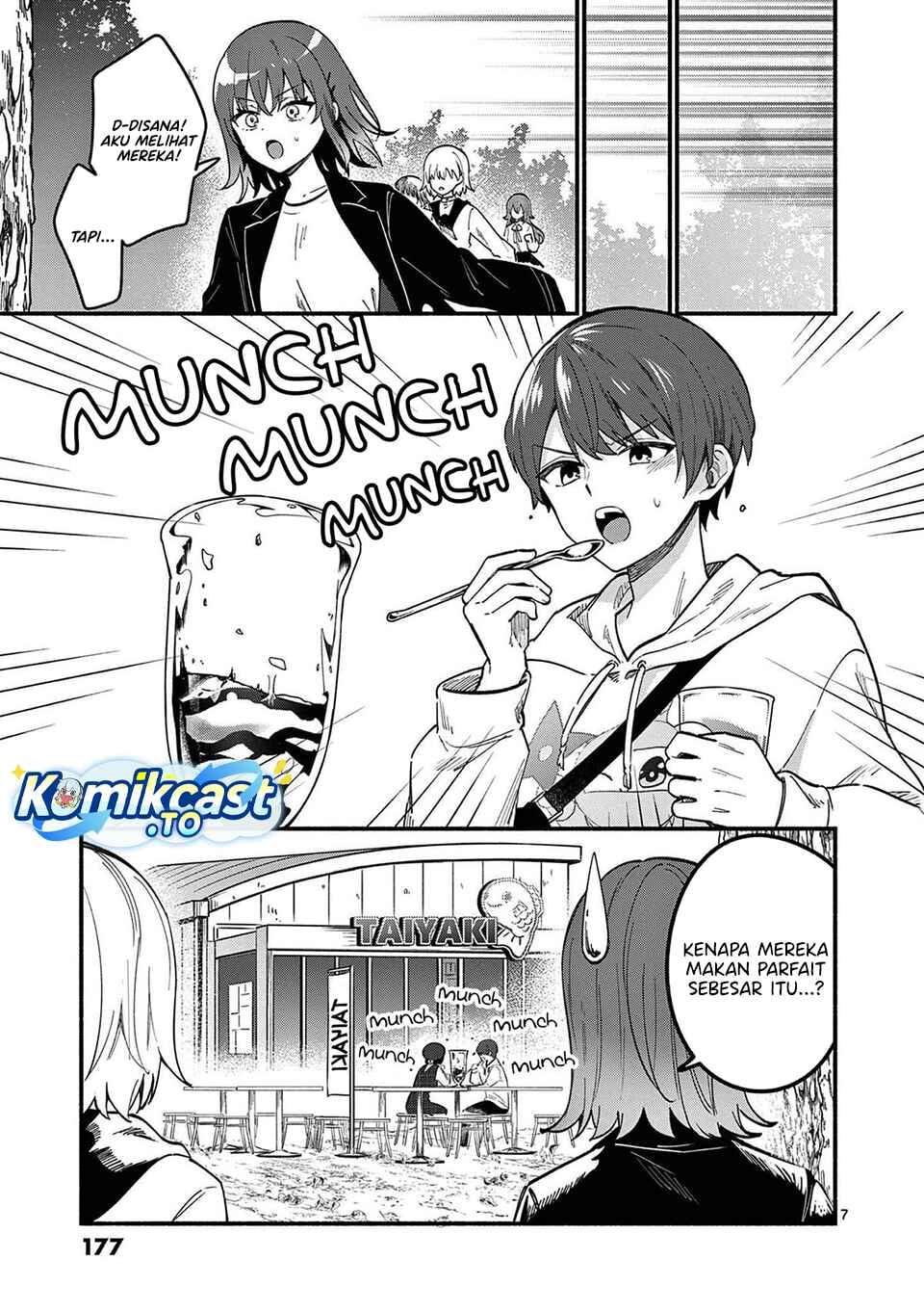 Shiotaiou no Sato-san ga Ore ni dake Amai chapter 77 halaman 8