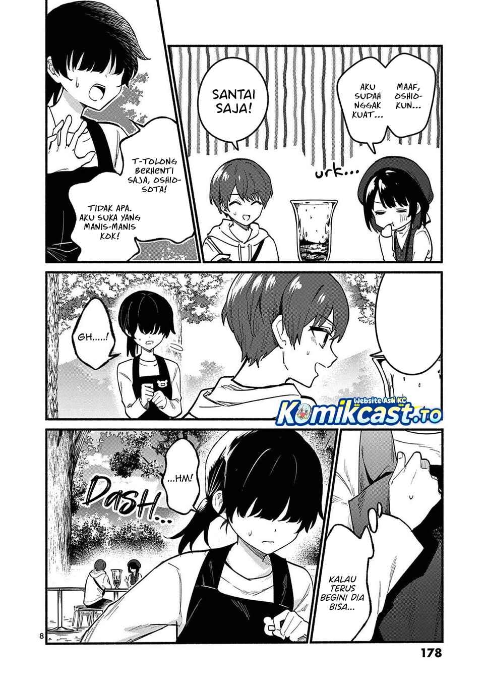 Shiotaiou no Sato-san ga Ore ni dake Amai chapter 77 halaman 9