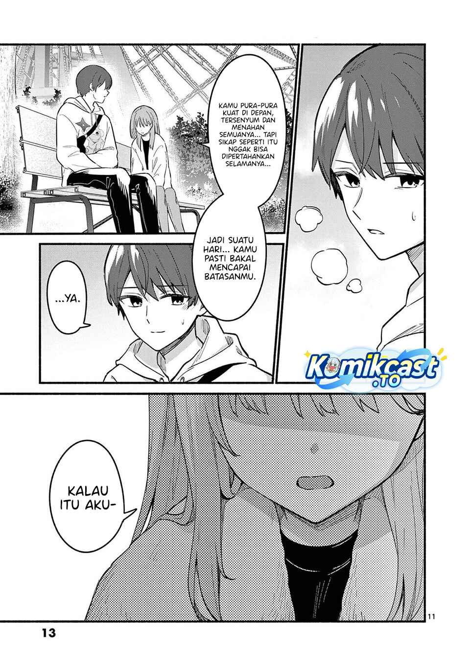 Baca Shiotaiou no Sato-san ga Ore ni dake Amai - Chapter 78 halaman 12
