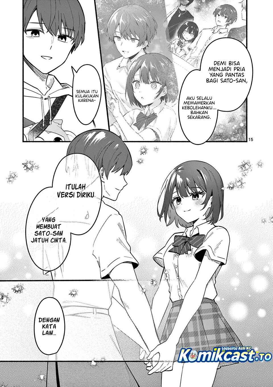 Baca Shiotaiou no Sato-san ga Ore ni dake Amai - Chapter 78 halaman 15