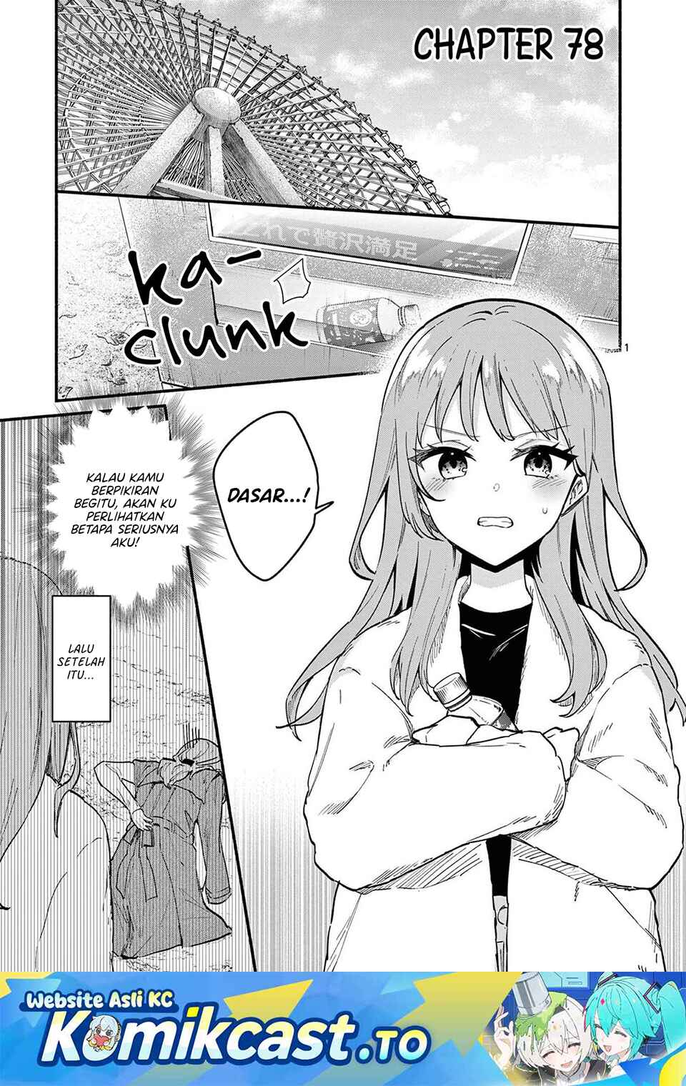 Baca Shiotaiou no Sato-san ga Ore ni dake Amai - Chapter 78 halaman 2