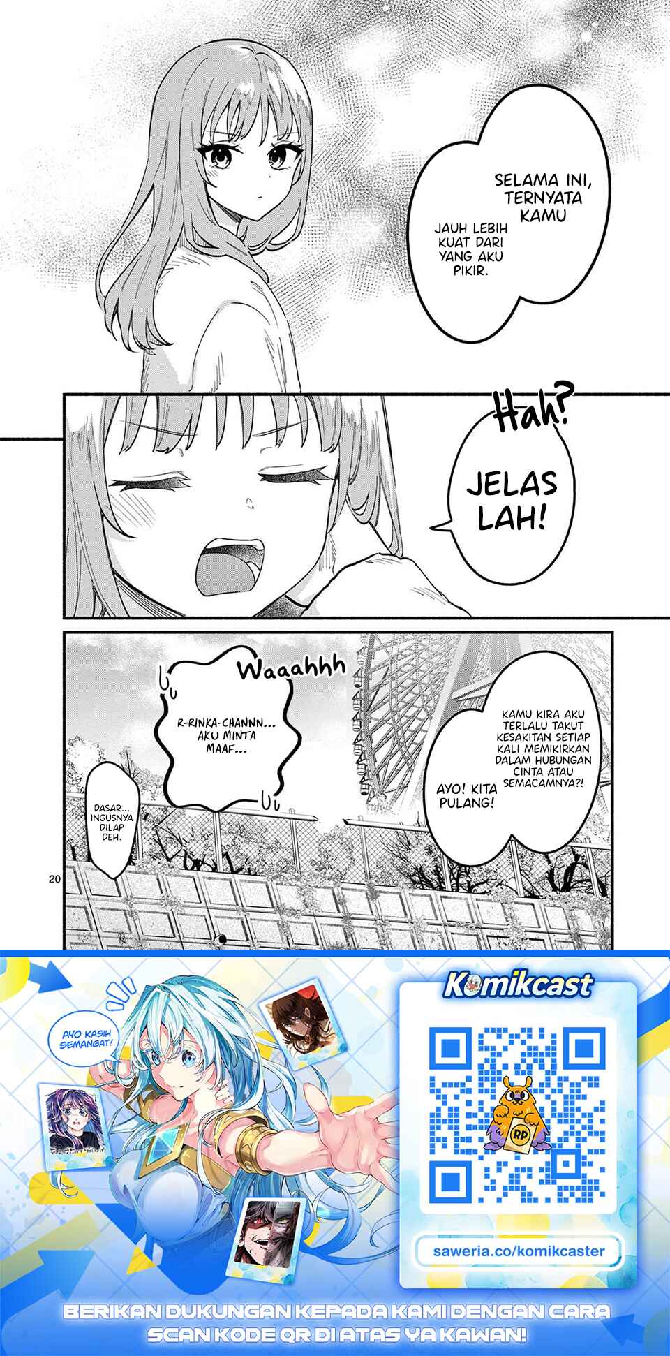 Baca Shiotaiou no Sato-san ga Ore ni dake Amai - Chapter 78 halaman 20