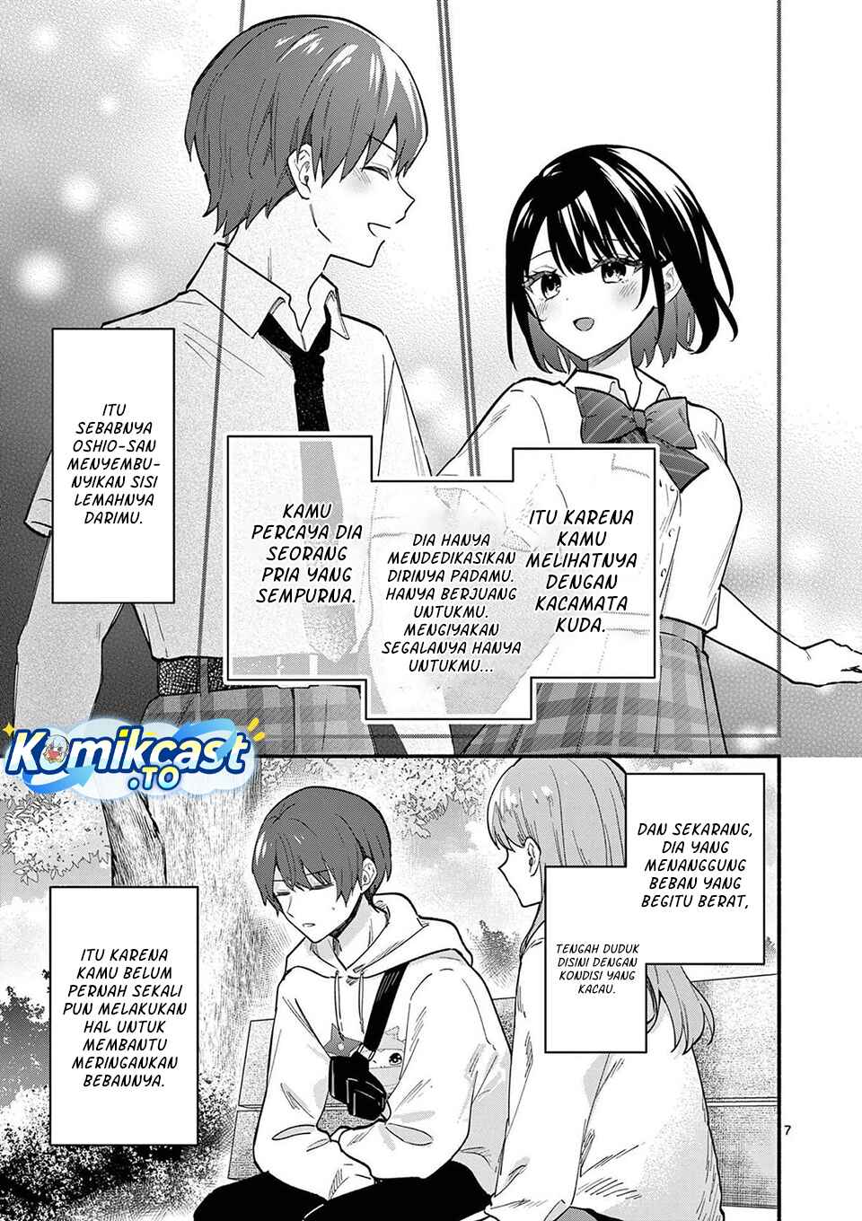 Baca Shiotaiou no Sato-san ga Ore ni dake Amai - Chapter 78 halaman 8