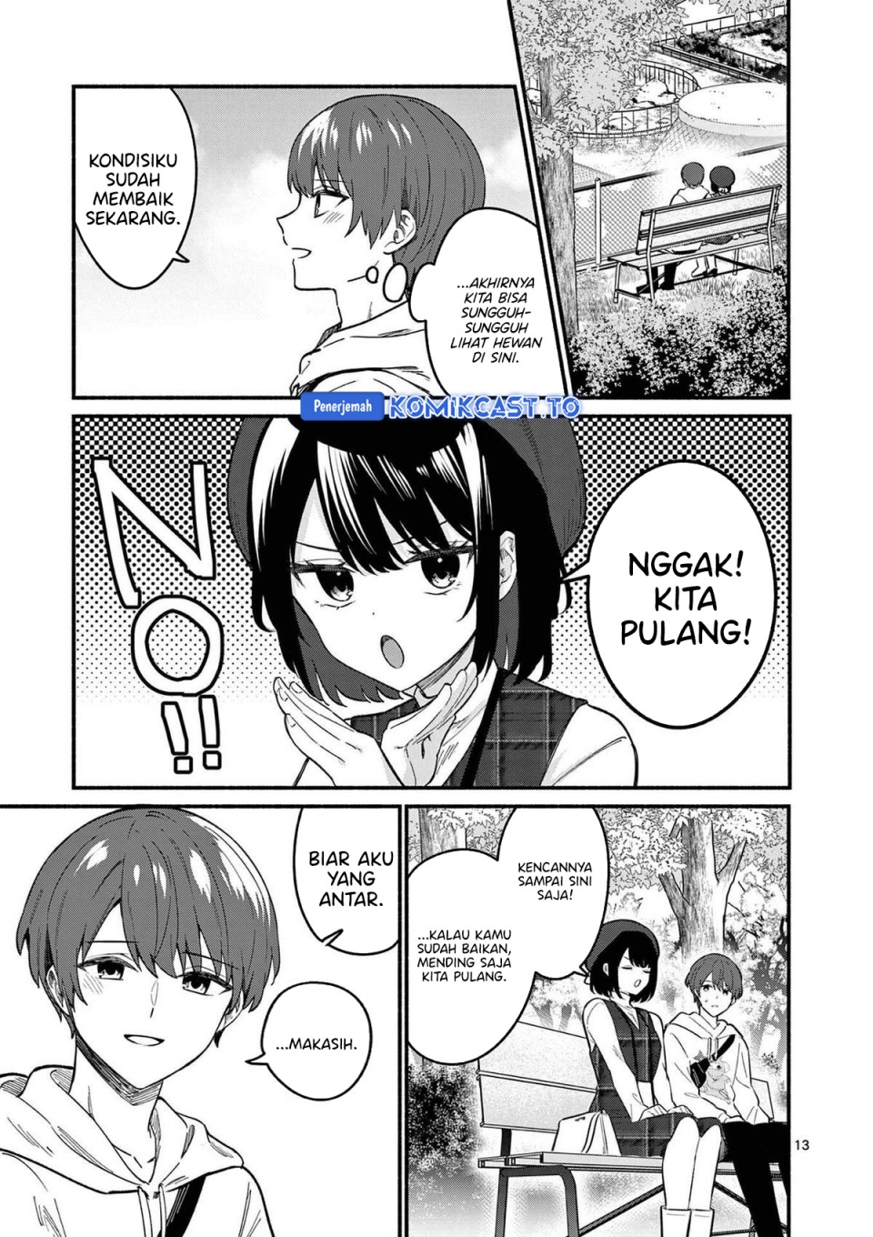Baca Shiotaiou no Sato-san ga Ore ni dake Amai - Chapter 79 halaman 13