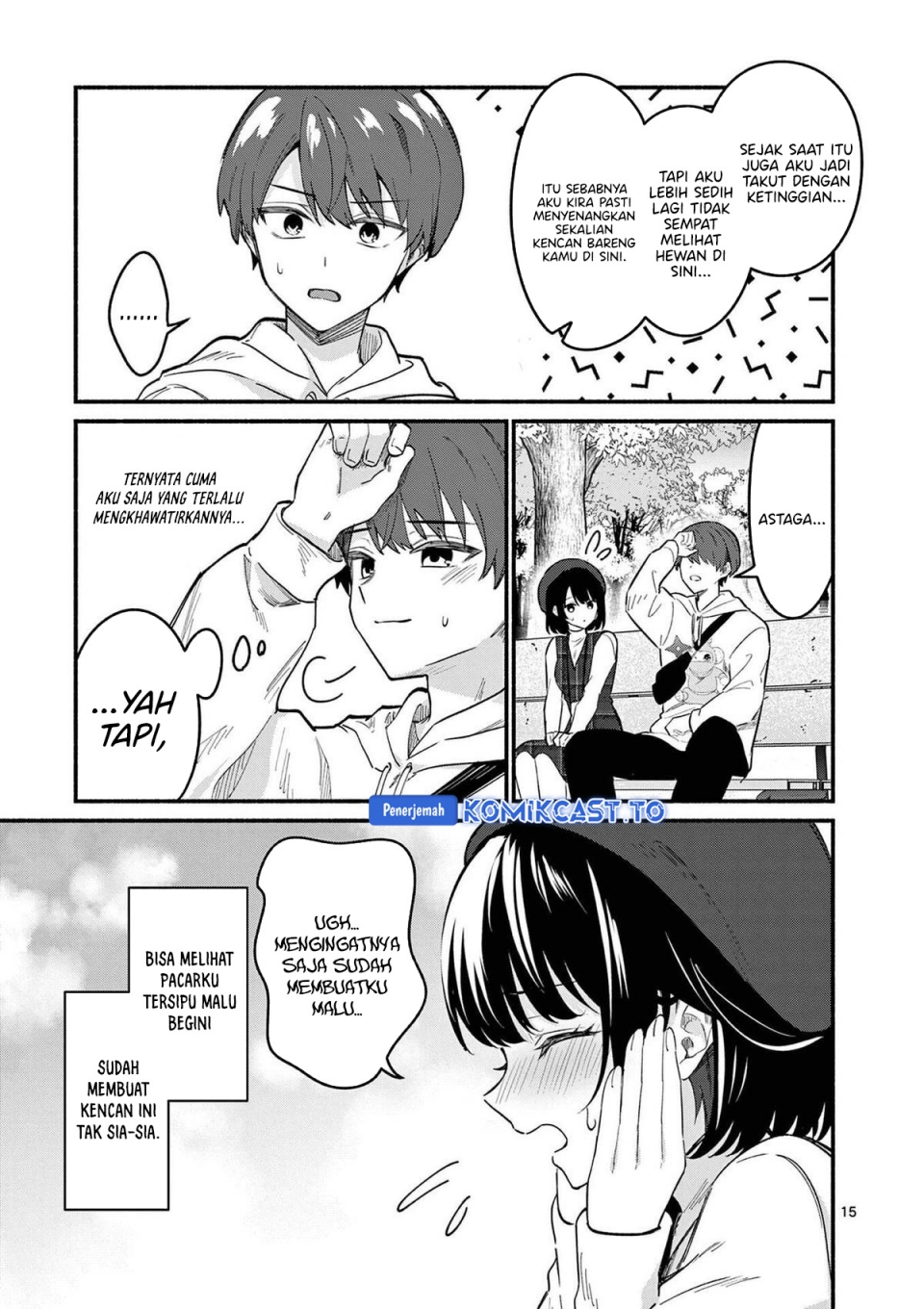 Baca Shiotaiou no Sato-san ga Ore ni dake Amai - Chapter 79 halaman 15