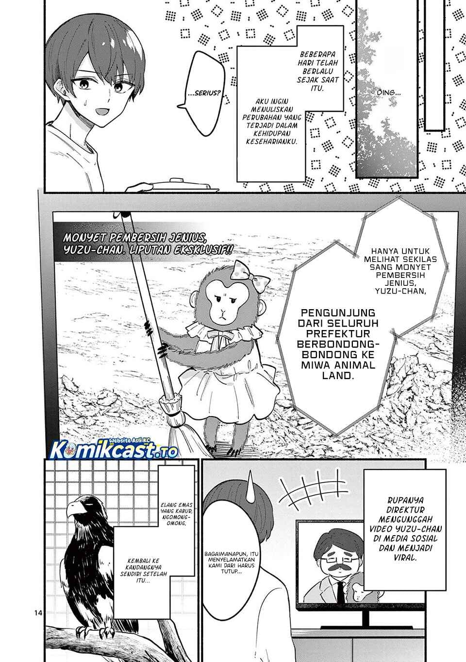 Baca Shiotaiou no Sato-san ga Ore ni dake Amai - Chapter 80 halaman 15