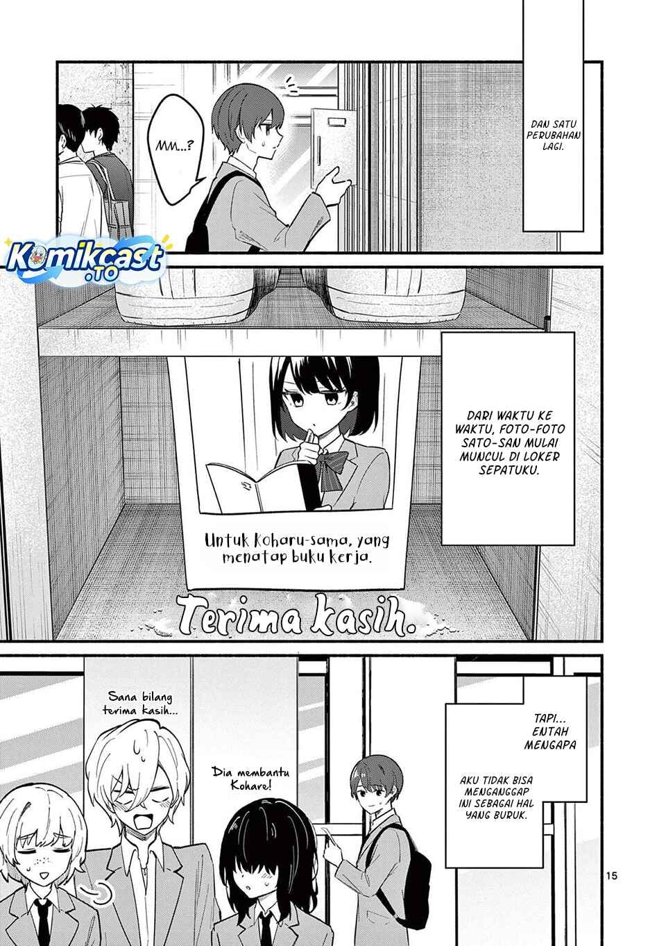 Baca Shiotaiou no Sato-san ga Ore ni dake Amai - Chapter 80 halaman 16