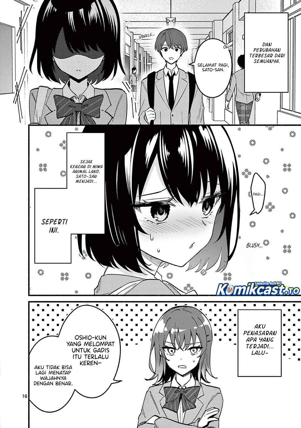 Baca Shiotaiou no Sato-san ga Ore ni dake Amai - Chapter 80 halaman 17