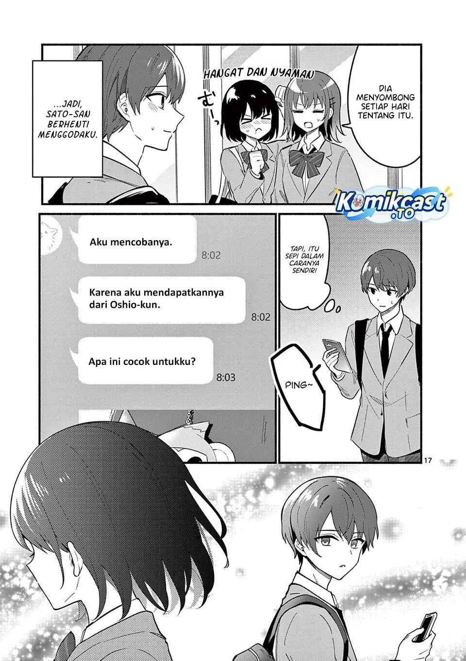 Baca Shiotaiou no Sato-san ga Ore ni dake Amai - Chapter 80 halaman 18