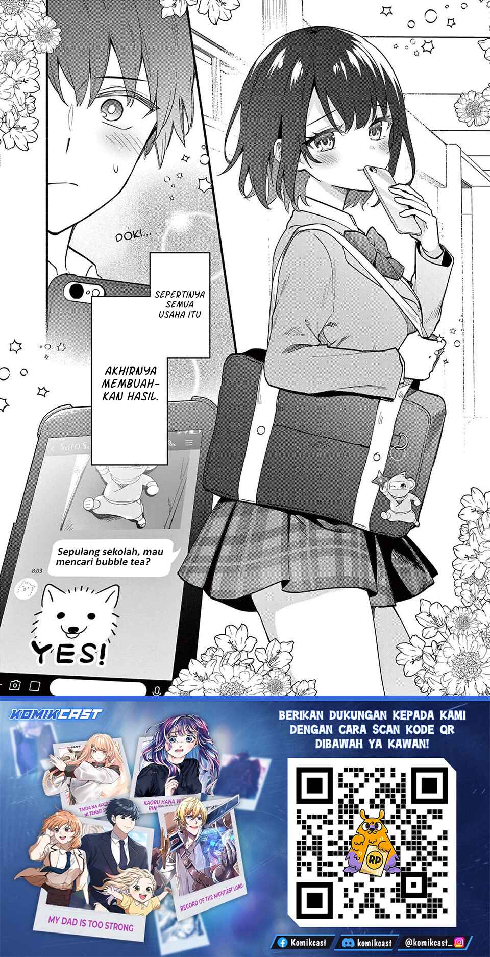 Baca Shiotaiou no Sato-san ga Ore ni dake Amai - Chapter 80 halaman 19