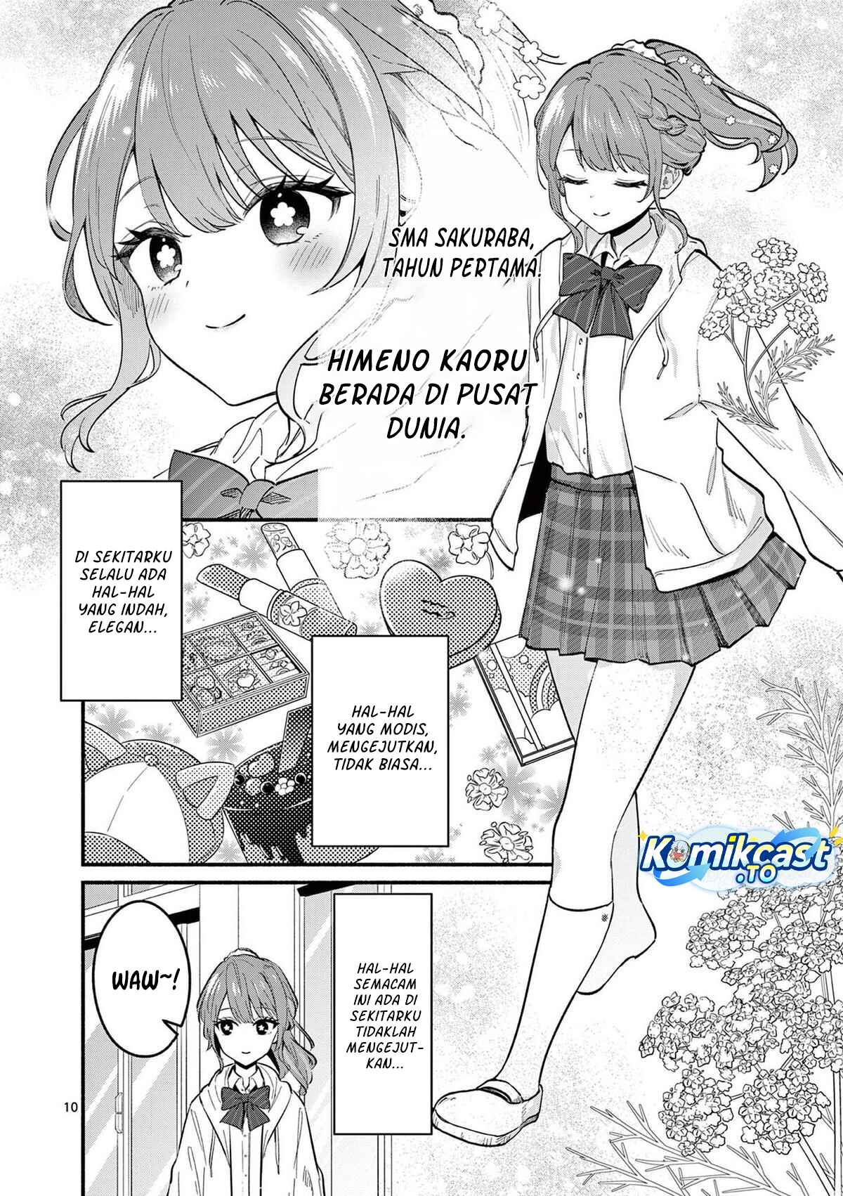Baca Shiotaiou no Sato-san ga Ore ni dake Amai - Chapter 81 halaman 10