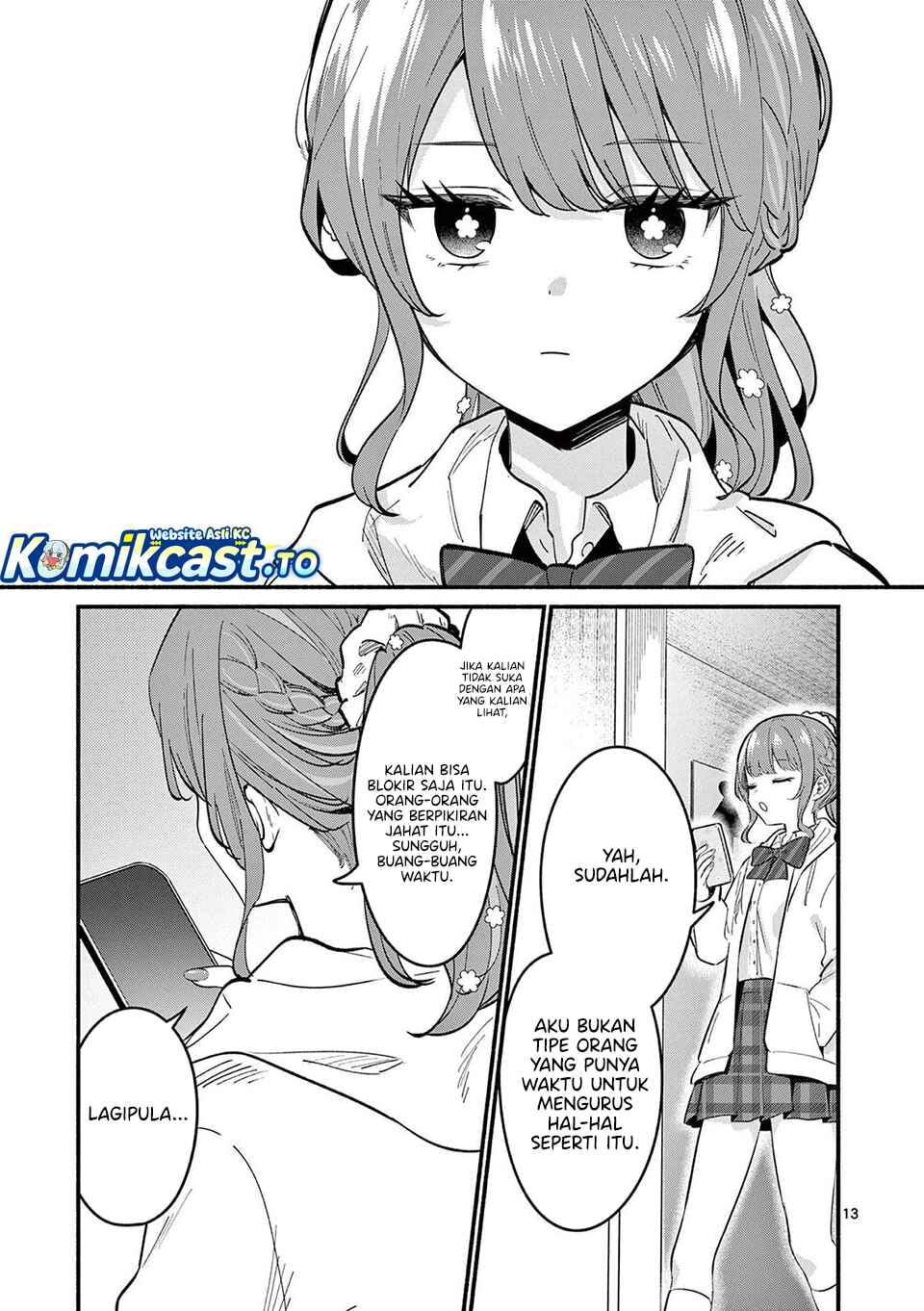 Baca Shiotaiou no Sato-san ga Ore ni dake Amai - Chapter 81 halaman 13