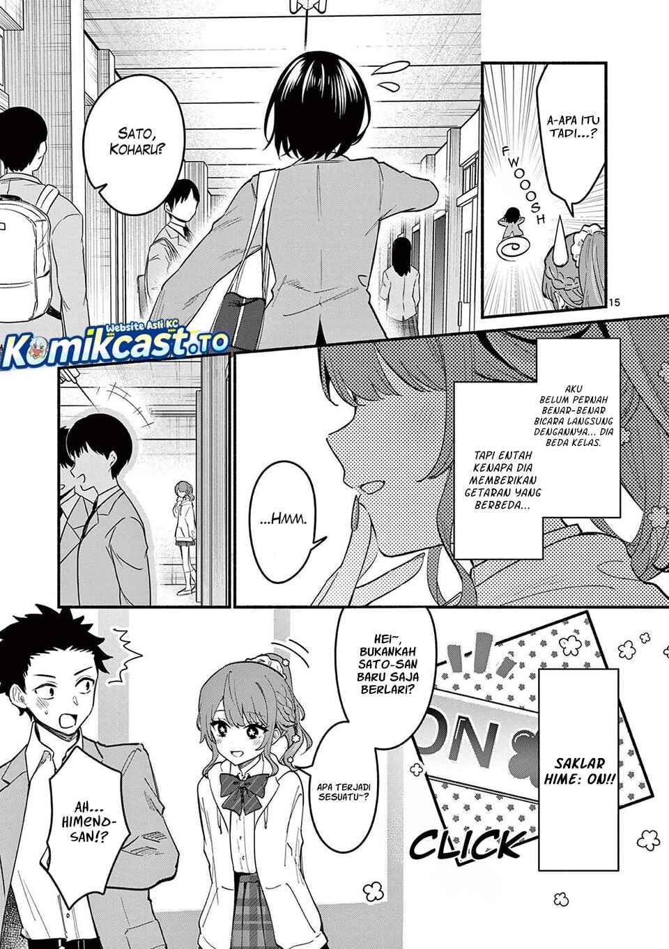 Baca Shiotaiou no Sato-san ga Ore ni dake Amai - Chapter 81 halaman 15