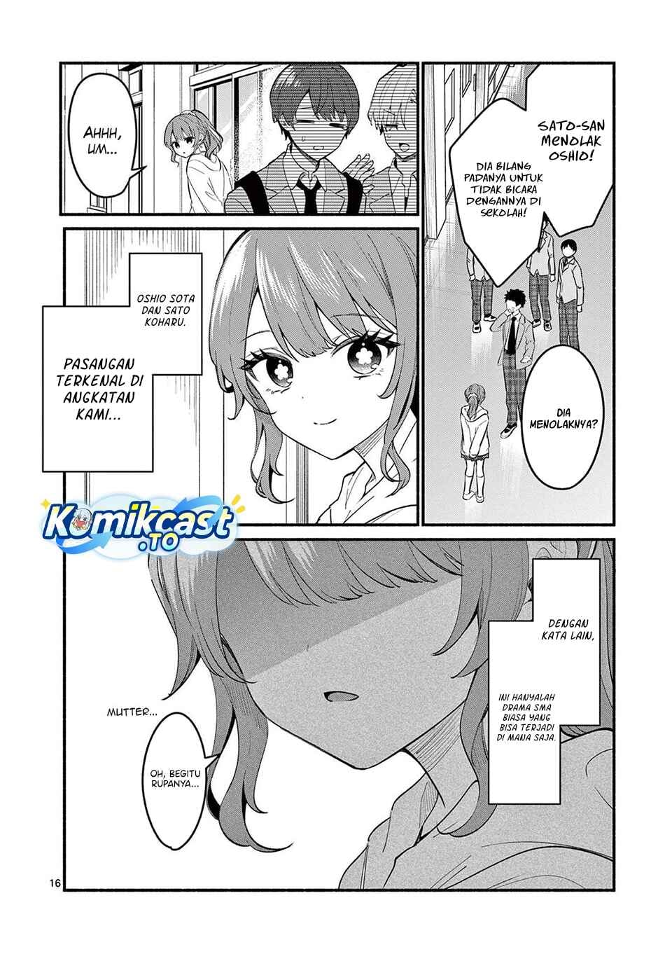 Baca Shiotaiou no Sato-san ga Ore ni dake Amai - Chapter 81 halaman 16