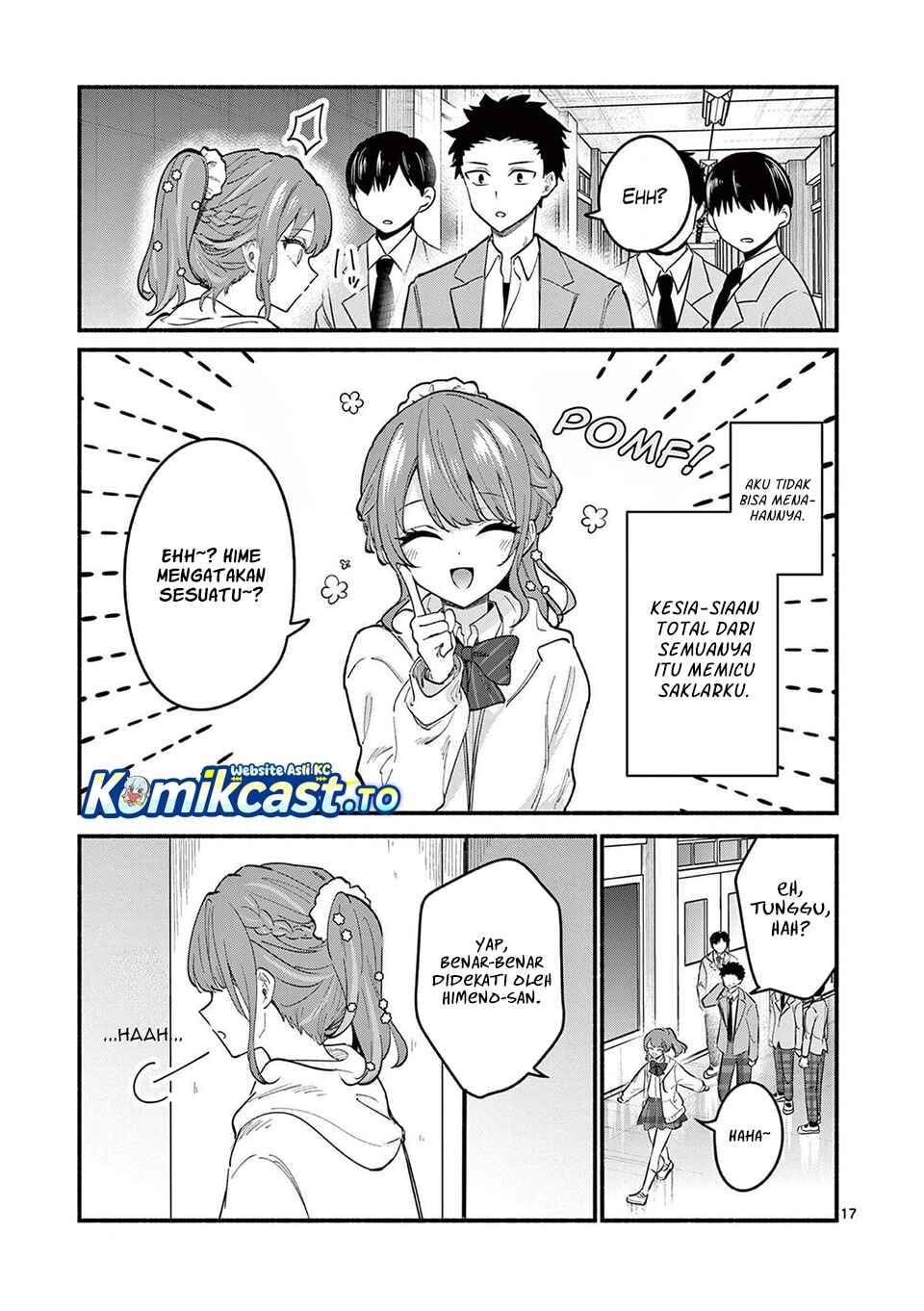 Baca Shiotaiou no Sato-san ga Ore ni dake Amai - Chapter 81 halaman 17