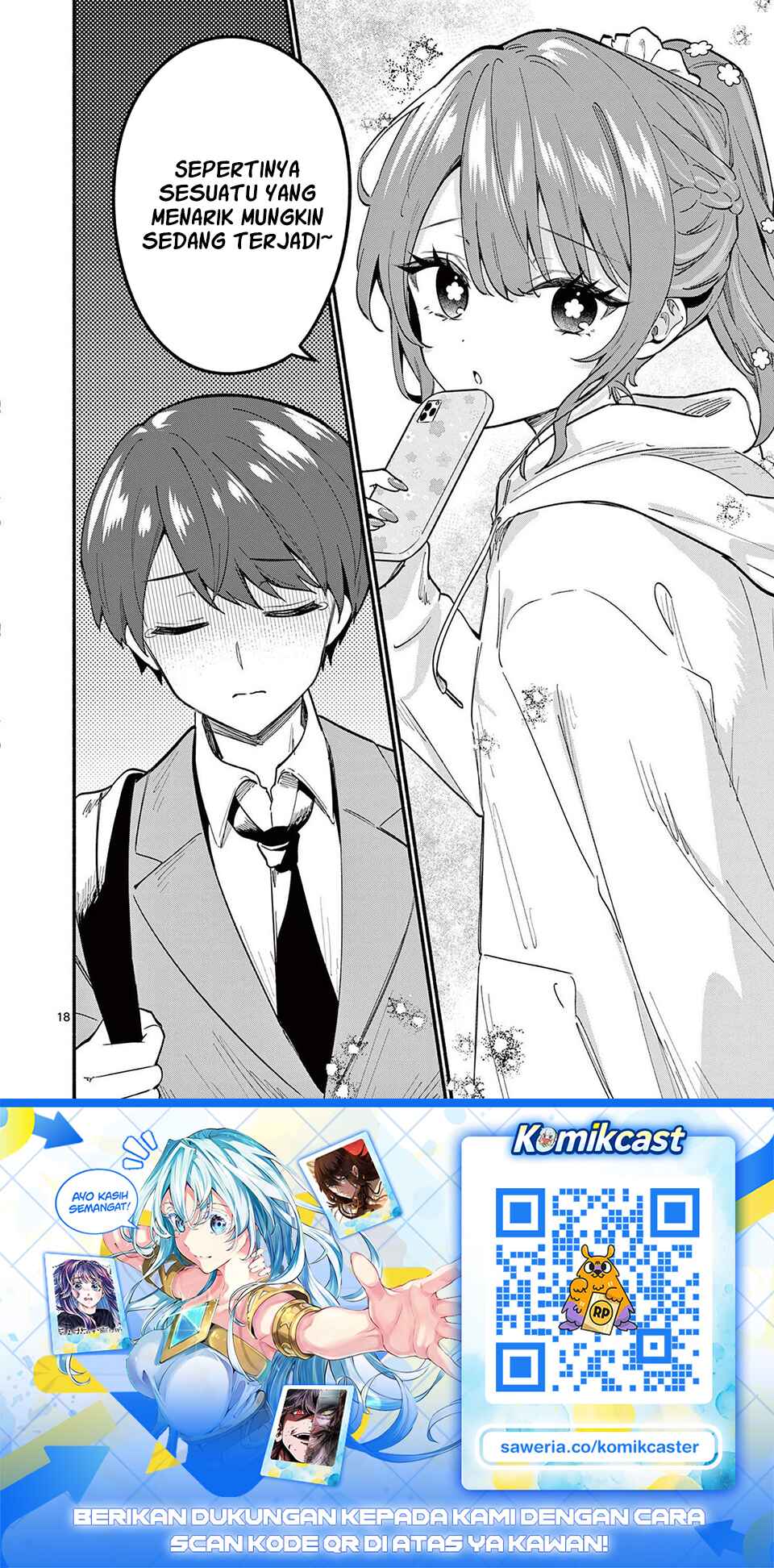 Baca Shiotaiou no Sato-san ga Ore ni dake Amai - Chapter 81 halaman 18