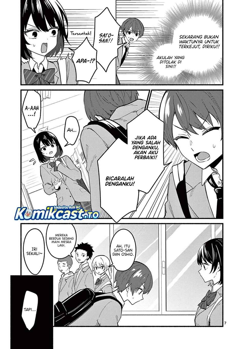 Baca Shiotaiou no Sato-san ga Ore ni dake Amai - Chapter 81 halaman 7