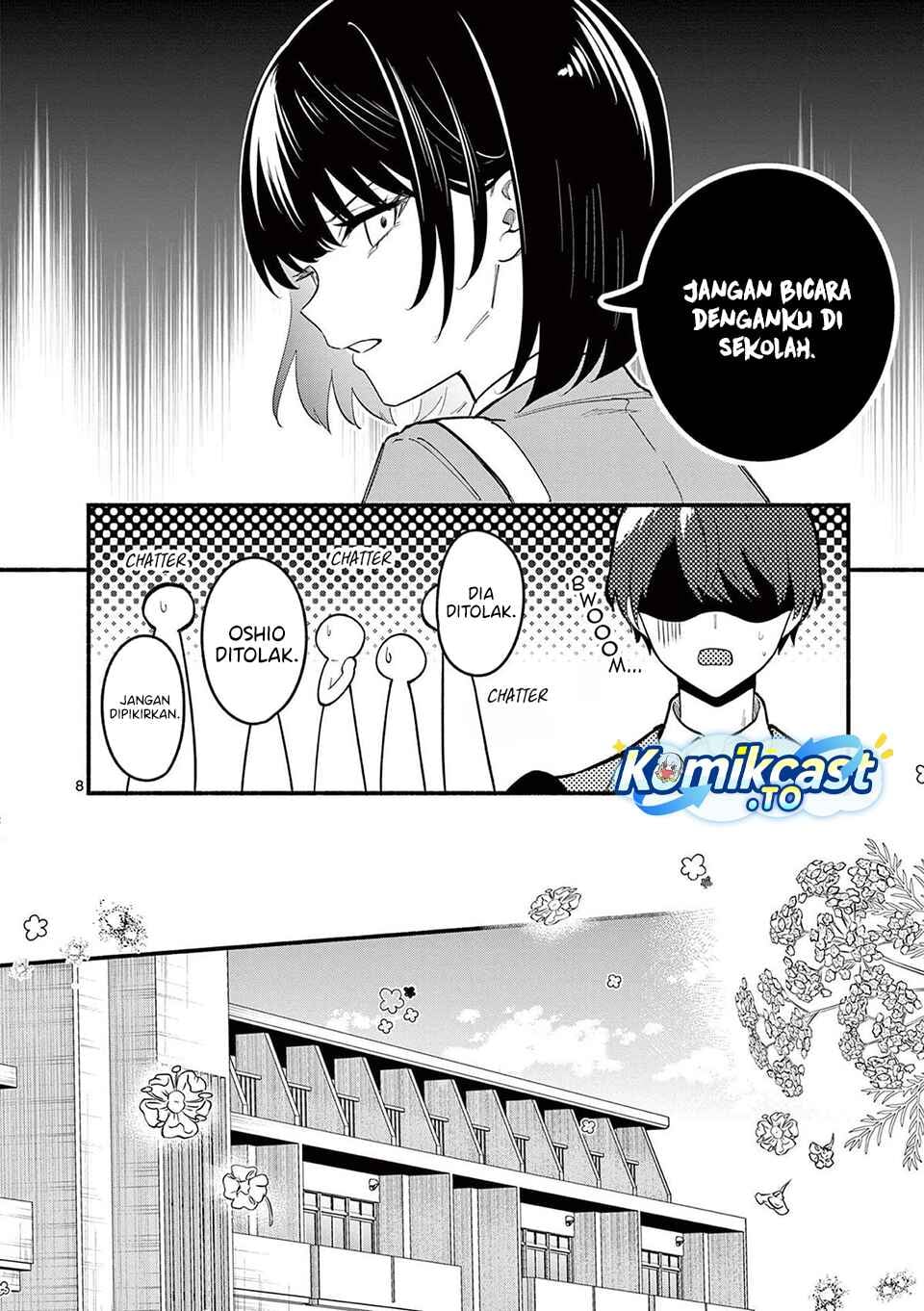 Baca Shiotaiou no Sato-san ga Ore ni dake Amai - Chapter 81 halaman 8
