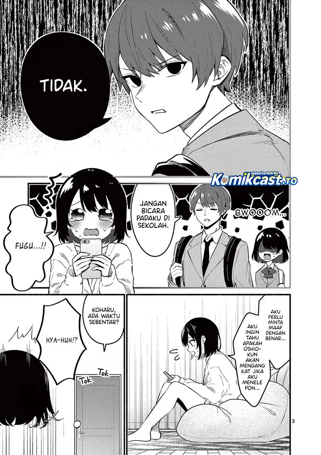 Baca Shiotaiou no Sato-san ga Ore ni dake Amai - Chapter 82 halaman 4