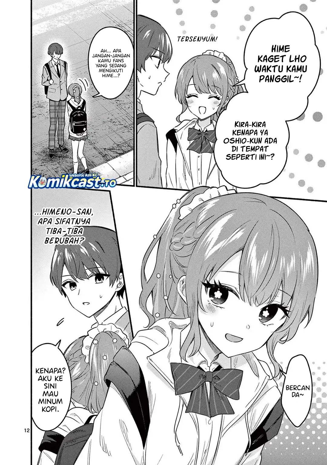 Baca Shiotaiou no Sato-san ga Ore ni dake Amai - Chapter 83 halaman 13