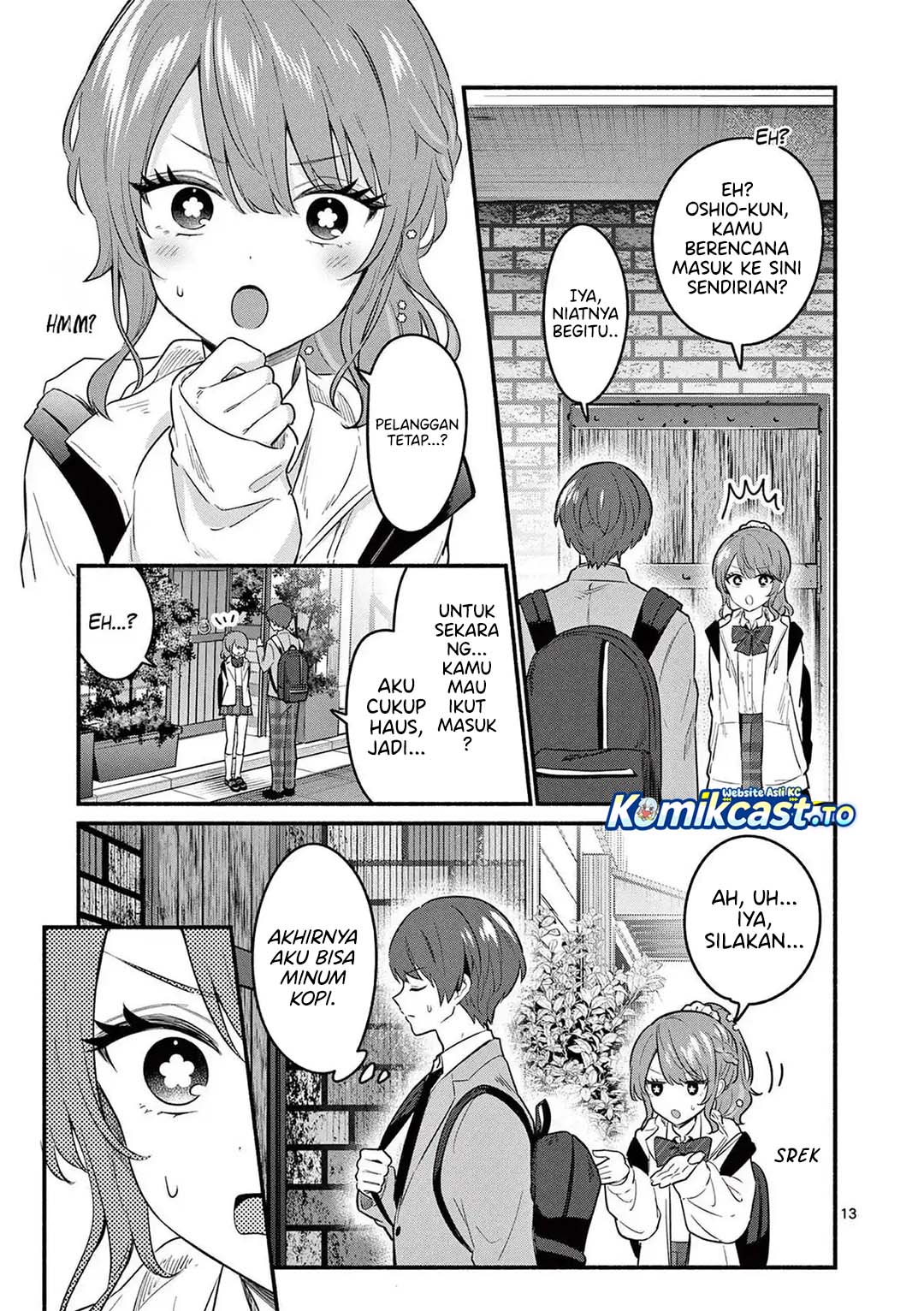 Baca Shiotaiou no Sato-san ga Ore ni dake Amai - Chapter 83 halaman 14