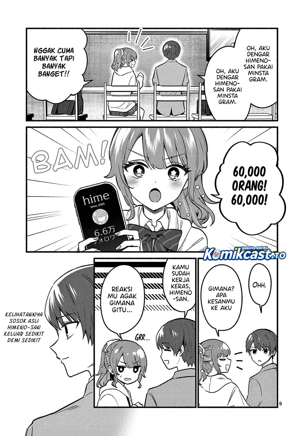 Baca Shiotaiou no Sato-san ga Ore ni dake Amai - Chapter 84 halaman 10