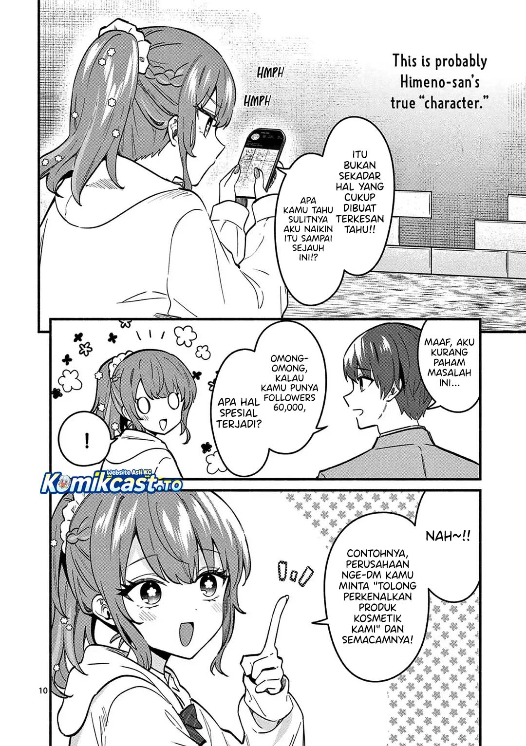 Baca Shiotaiou no Sato-san ga Ore ni dake Amai - Chapter 84 halaman 11