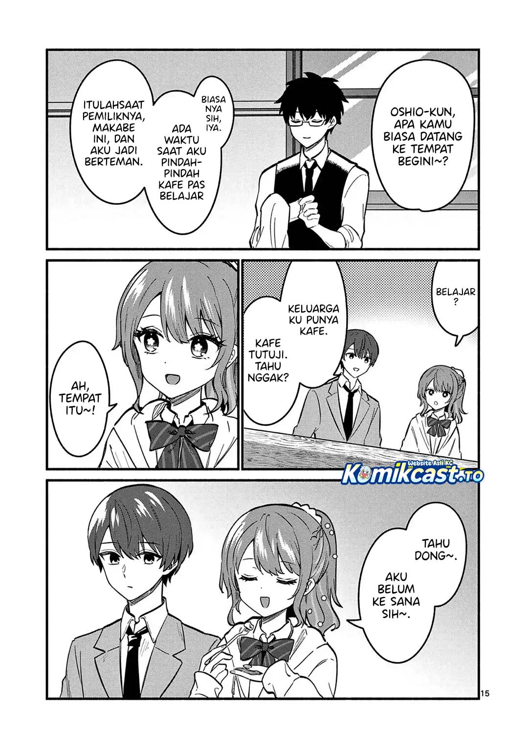 Baca Shiotaiou no Sato-san ga Ore ni dake Amai - Chapter 84 halaman 16