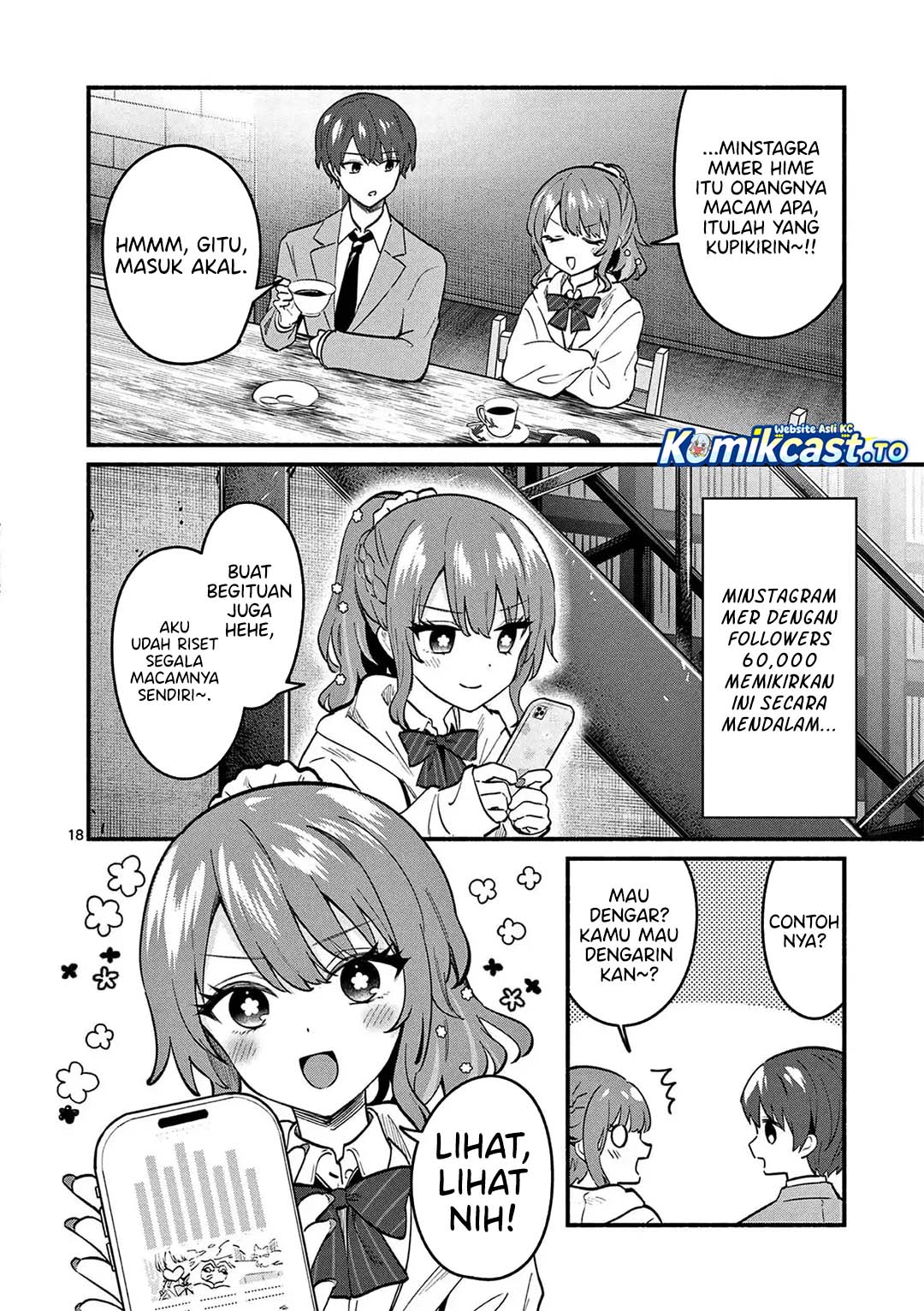 Baca Shiotaiou no Sato-san ga Ore ni dake Amai - Chapter 84 halaman 19