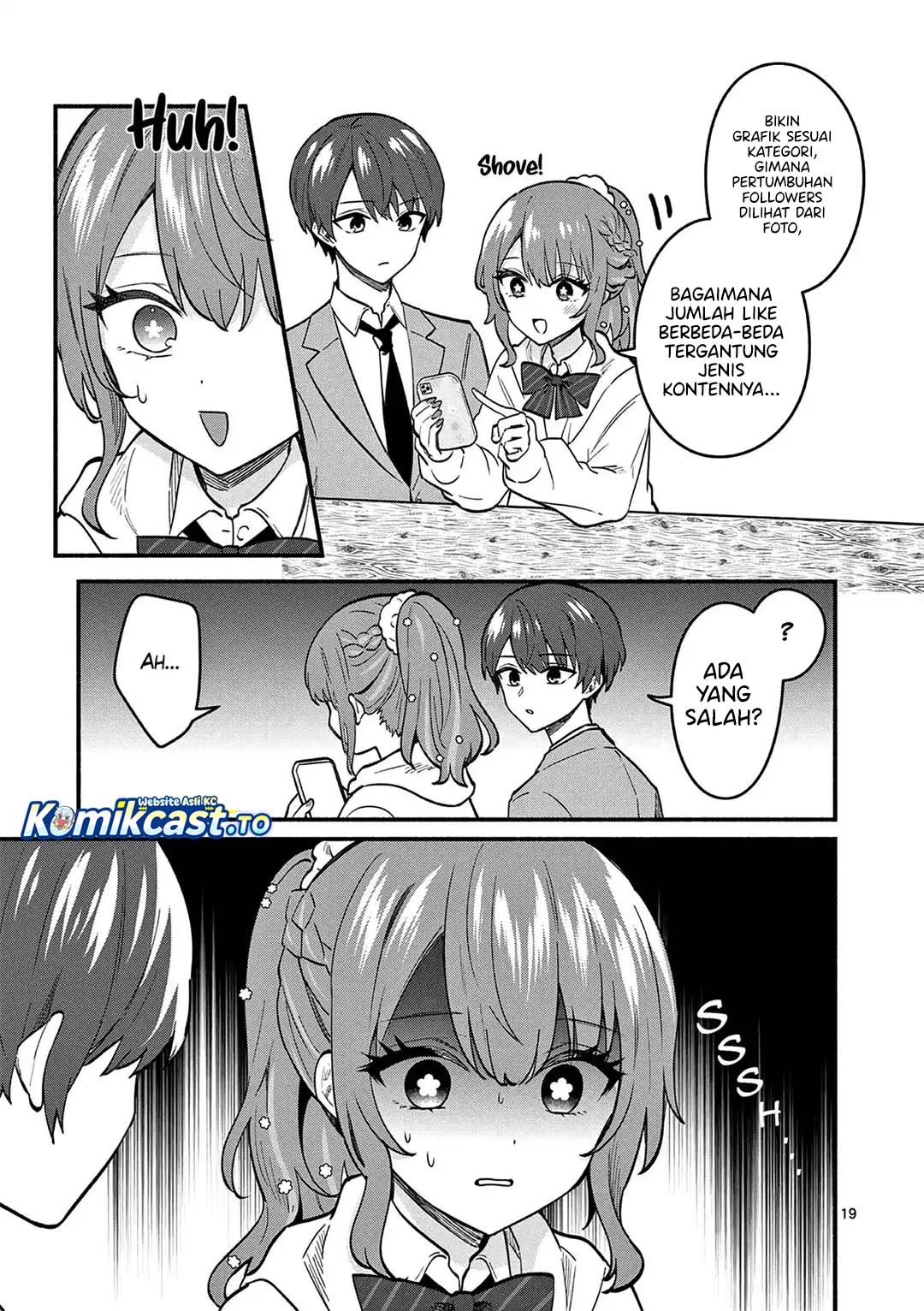 Baca Shiotaiou no Sato-san ga Ore ni dake Amai - Chapter 84 halaman 20
