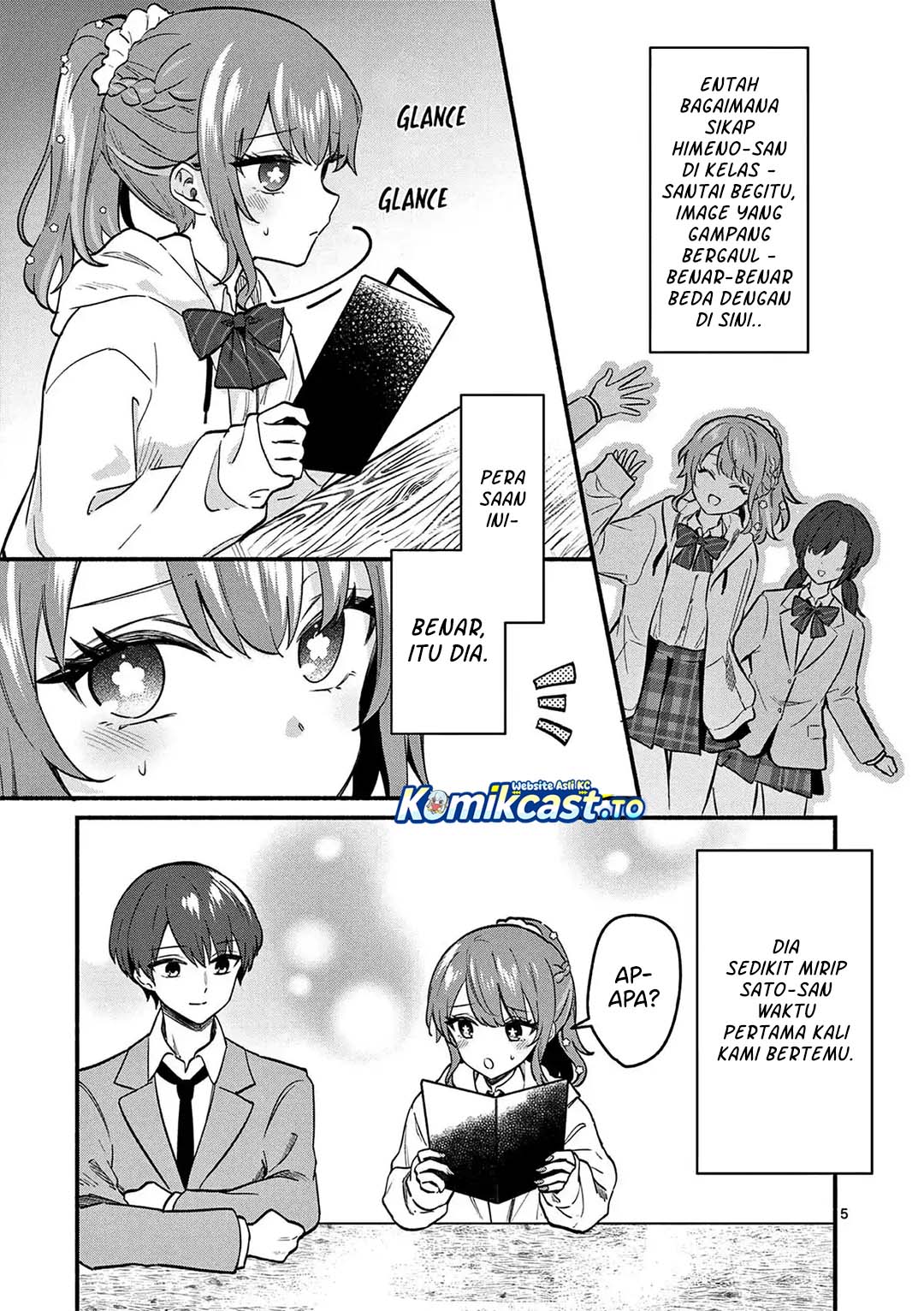 Baca Shiotaiou no Sato-san ga Ore ni dake Amai - Chapter 84 halaman 6