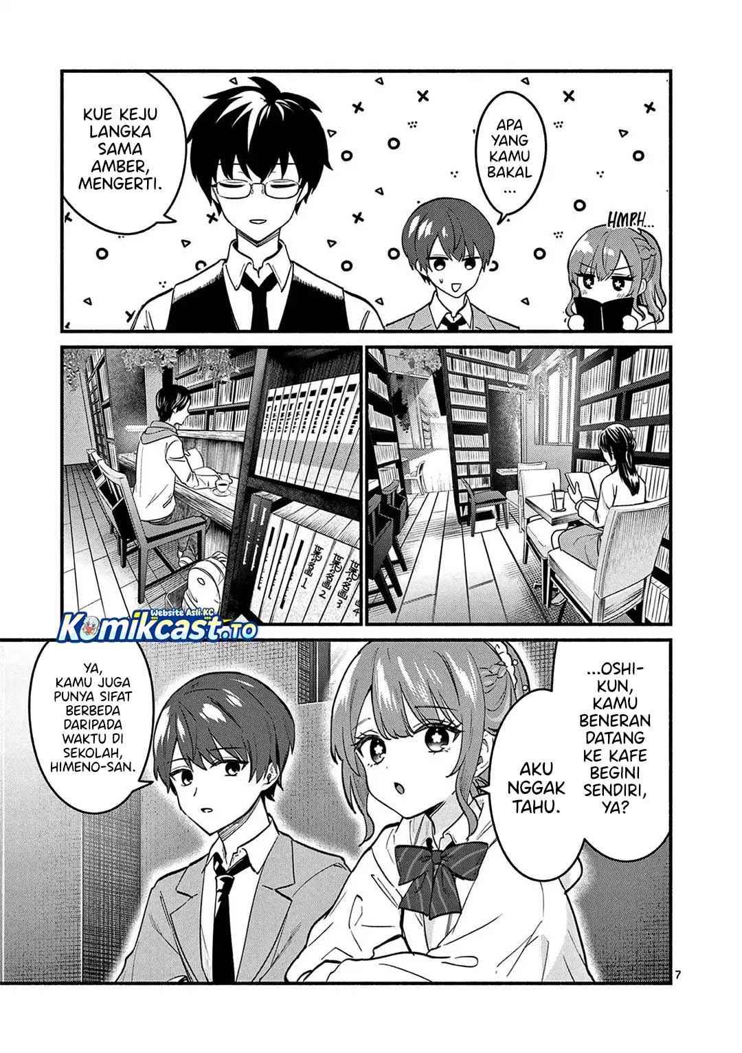 Baca Shiotaiou no Sato-san ga Ore ni dake Amai - Chapter 84 halaman 8