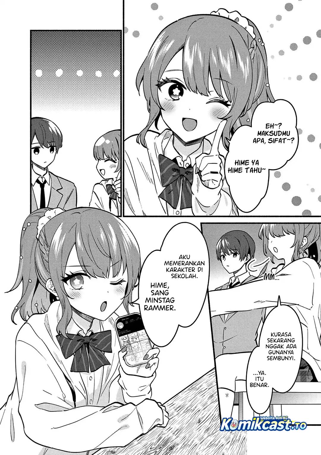 Baca Shiotaiou no Sato-san ga Ore ni dake Amai - Chapter 84 halaman 9