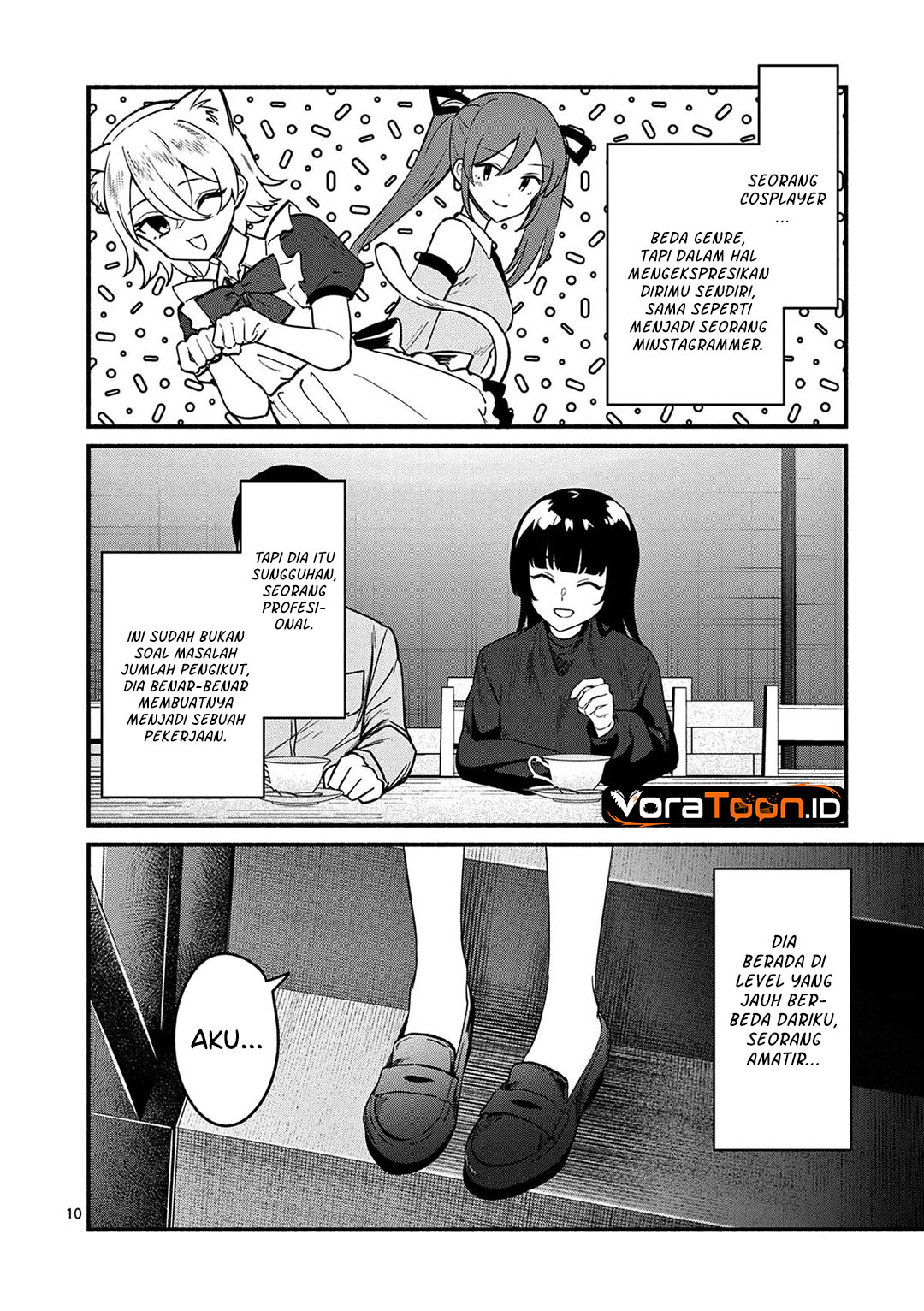 Shiotaiou no Sato-san ga Ore ni dake Amai Chapter 85 - Page 11