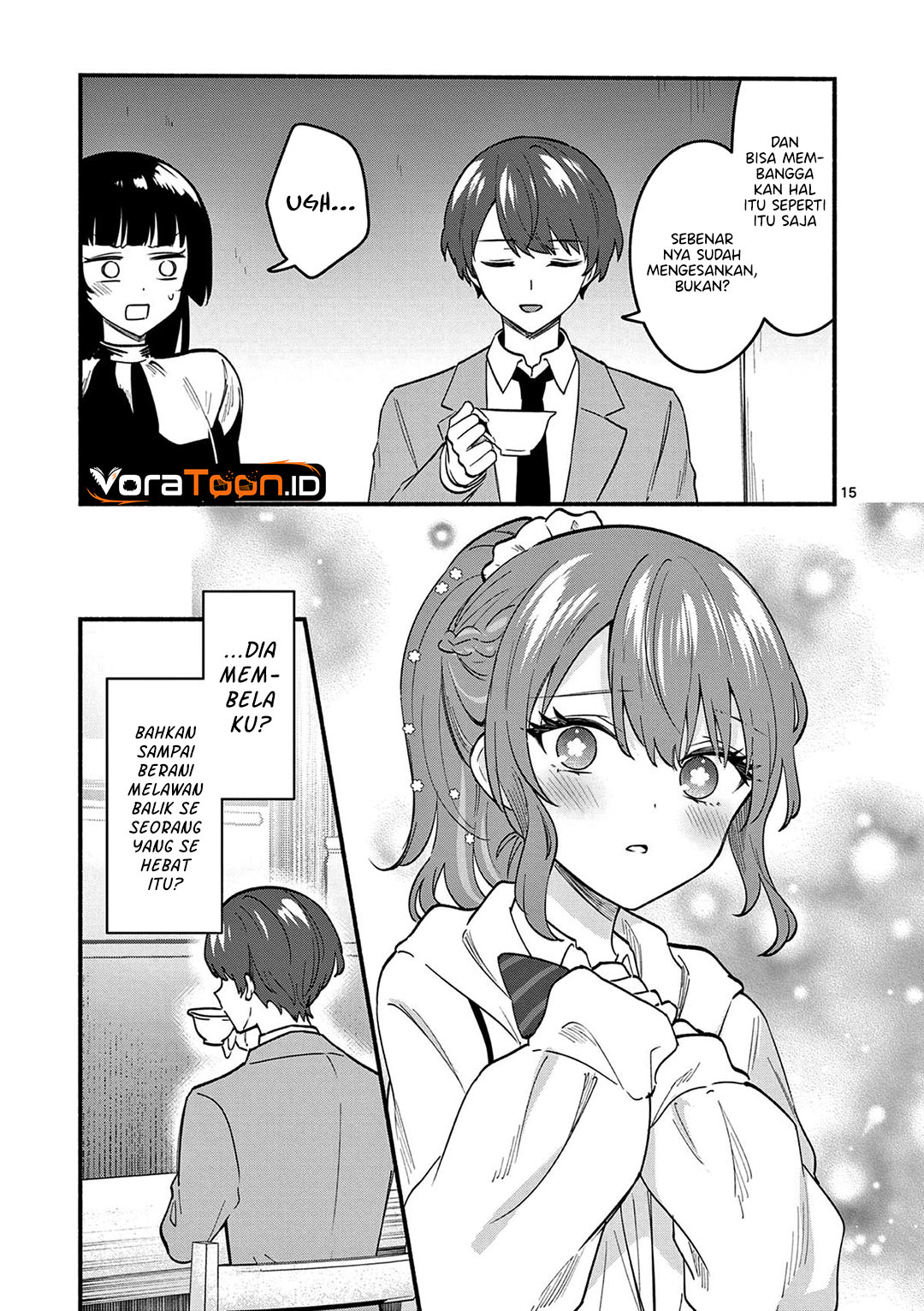 Shiotaiou no Sato-san ga Ore ni dake Amai Chapter 85 - Page 16