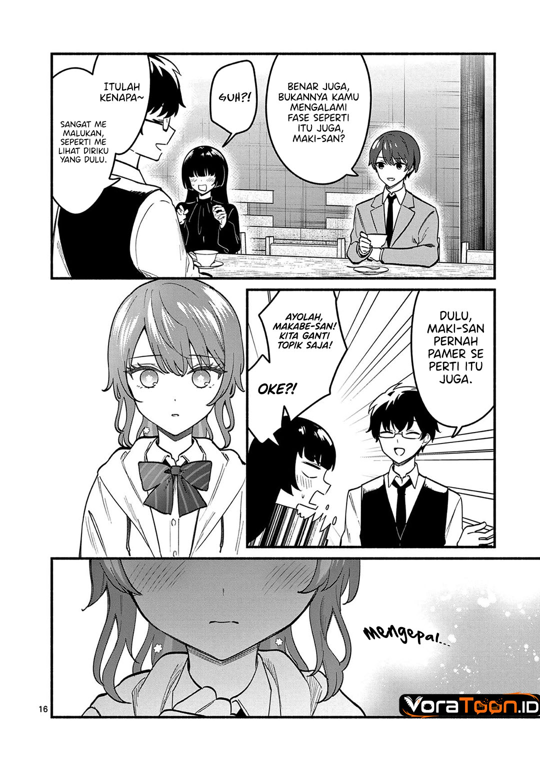 Shiotaiou no Sato-san ga Ore ni dake Amai Chapter 85 - Page 17