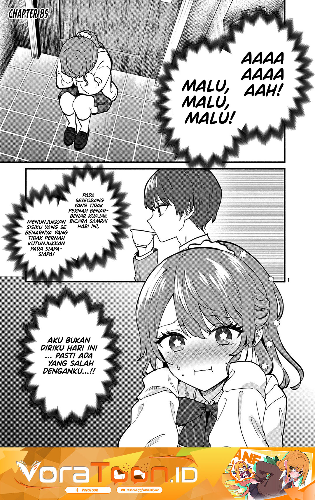 Shiotaiou no Sato-san ga Ore ni dake Amai Chapter 85 - Page 2