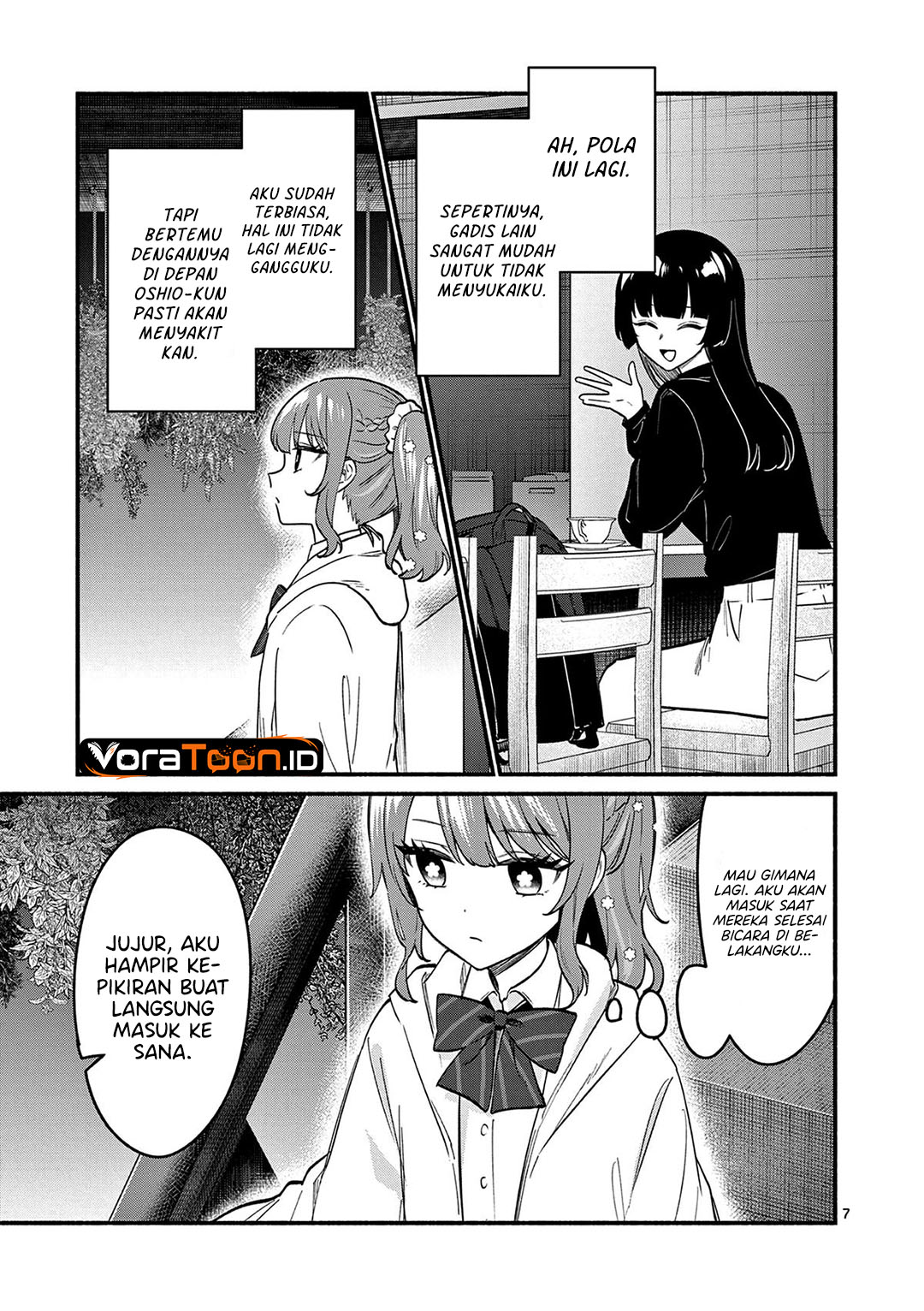 Shiotaiou no Sato-san ga Ore ni dake Amai Chapter 85 - Page 8